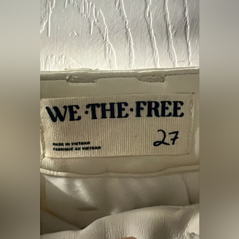 We The Free Free Reign Vegan Shorts leather bone - Picture 6 of 6